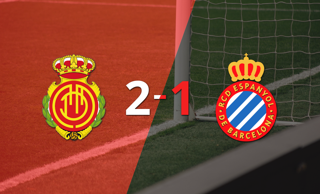Mallorca logró una victoria con gol agónico por 2 a 1 frente a Espanyol