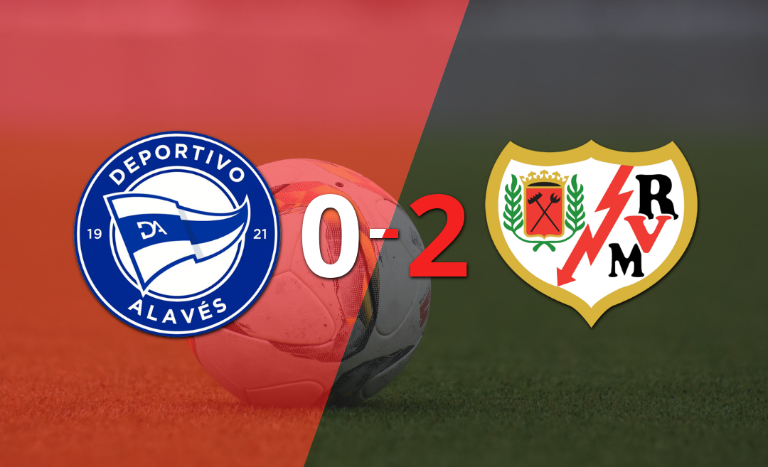 Rayo Vallecano demuestra su superioridad ante Alavés con un 2 a 0