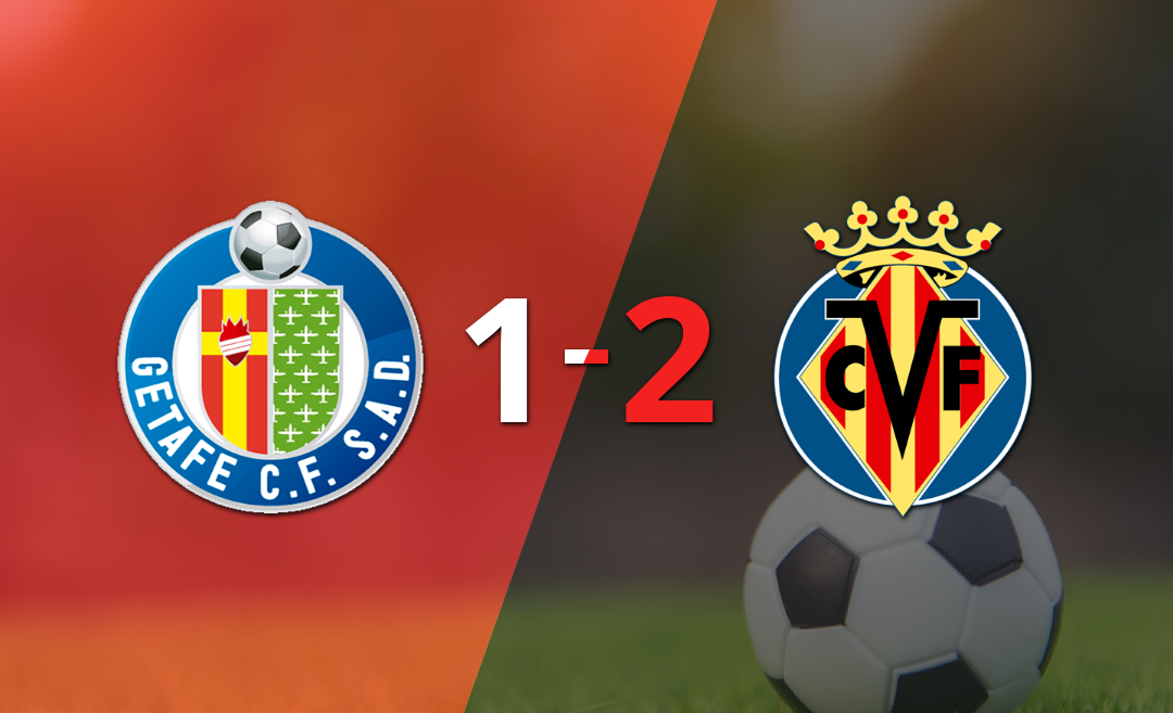 Ajustada victoria por 2 a 1 de Villarreal