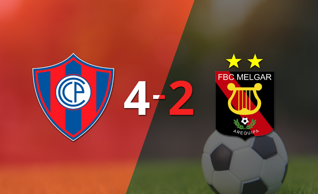 Cerro Porteño venció a Melgar y quedó en Fase de Grupos