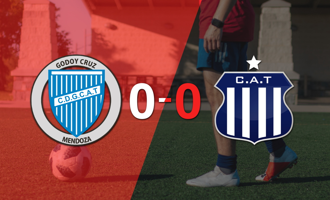 Sin muchas emociones, Godoy Cruz y Talleres empataron 0-0