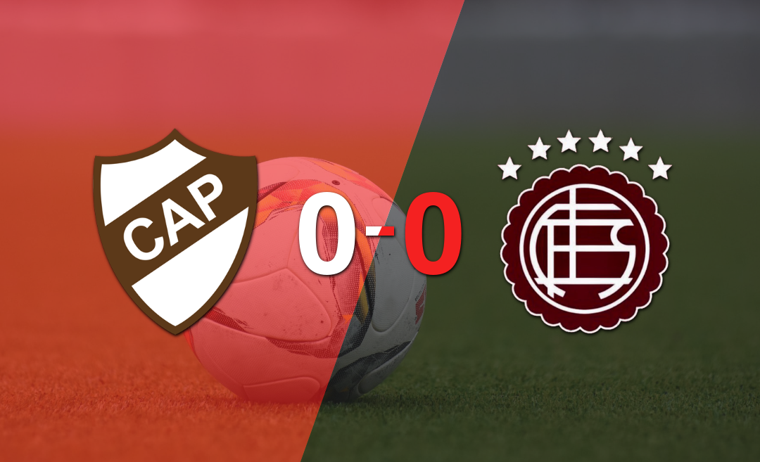 Platense y Lanús igualaron sin goles en el marcador