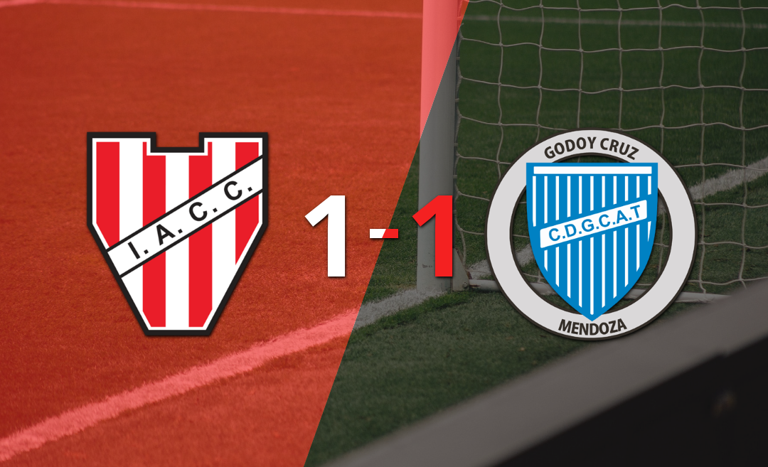 Instituto logró sacar el empate de local frente a Godoy Cruz