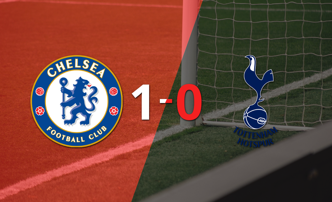 Tottenham perdió 1-0 ante Chelsea