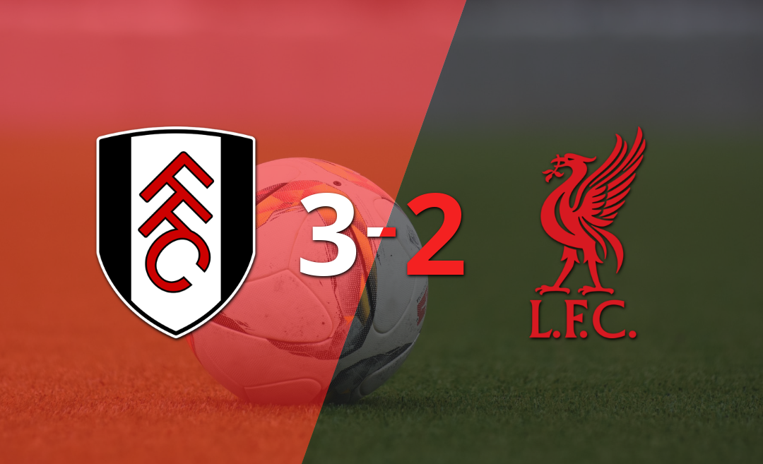 Vibrante 3-2 en el triunfo de Fulham sobre Liverpool