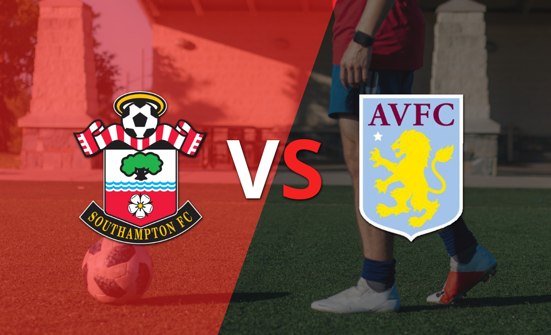 Contundente triunfo parcial de Aston Villa sobre Southampton