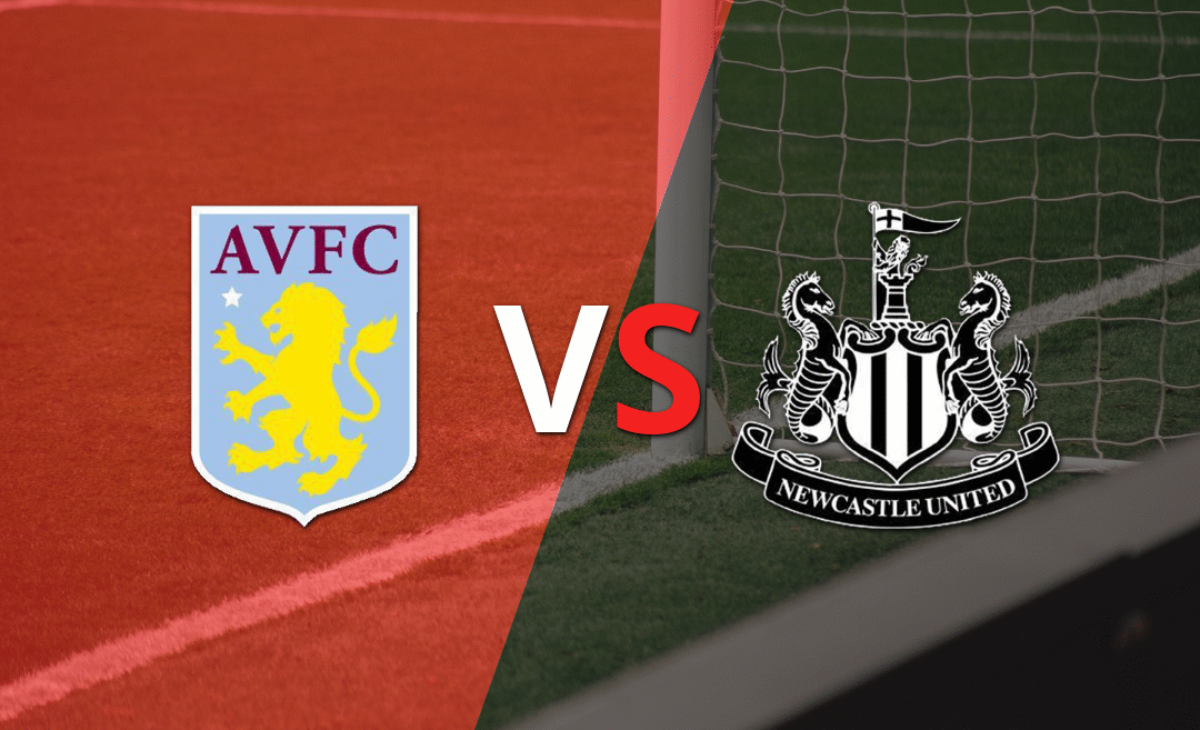 Aston Villa es superior a Newcastle United y lo vence por 4-1