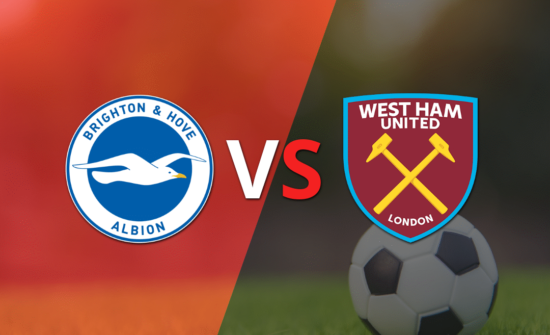 West Ham United  y Brighton and Hove igualan 1 a 1