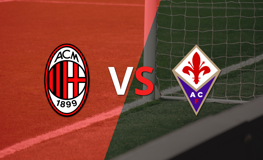 Milan logra igualar con Fiorentina