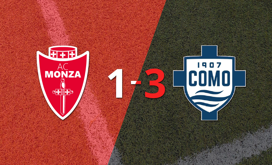 Como 1907 logra remontada y gana 3-1 a Monza