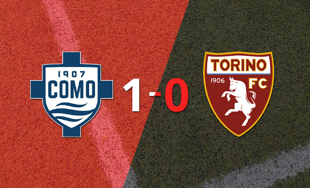 Como 1907 le ganó 1-0 a Torino