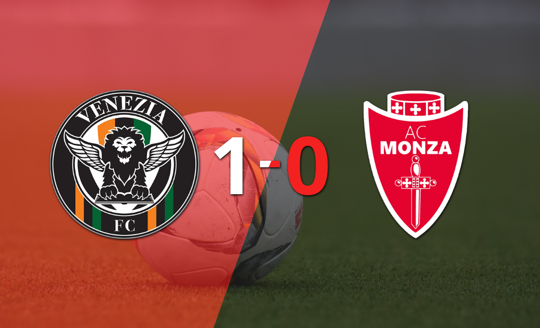 Venezia venció a Monza 1 a 0 en el estadio Stadio Pierluigi Penzo