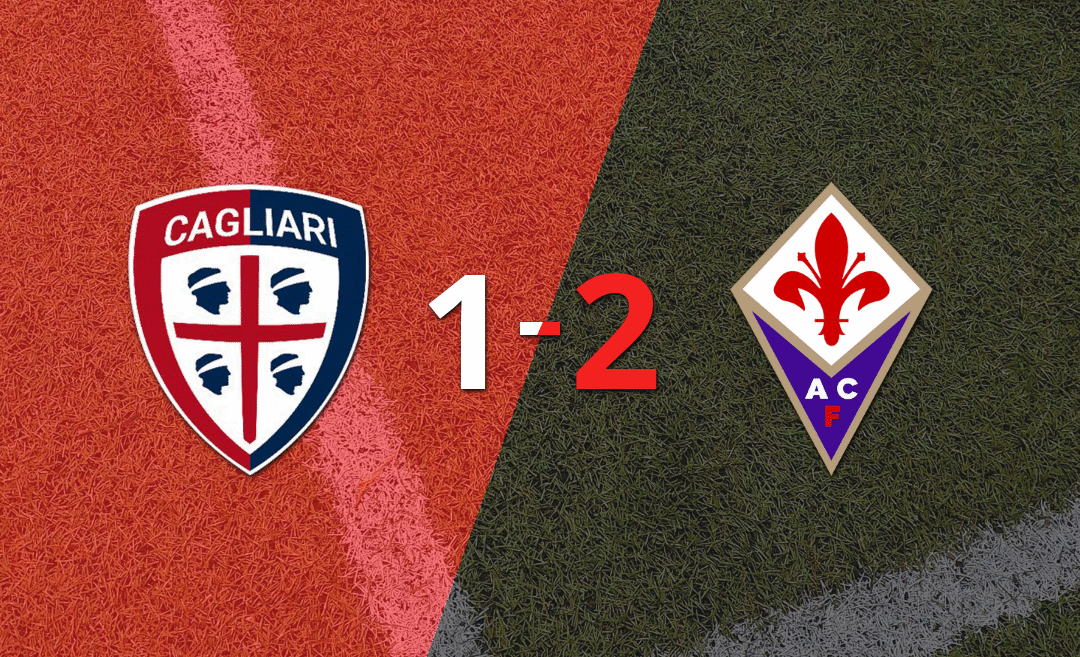 Fiorentina le dio vuelta el partido a Cagliari con un 2-1