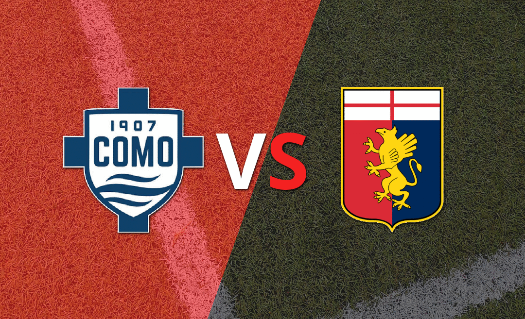 El partido se pone 1 a 0 a favor de Como 1907