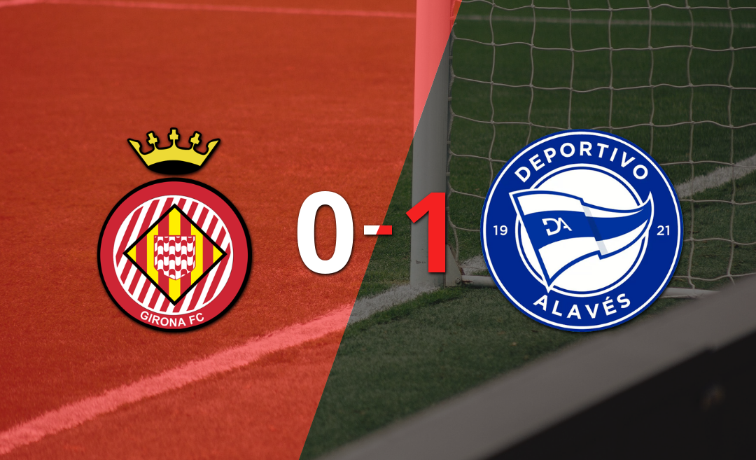 Girona sufrió una derrota por 1-0 ante Alavés con el gol de Carlos Vicente