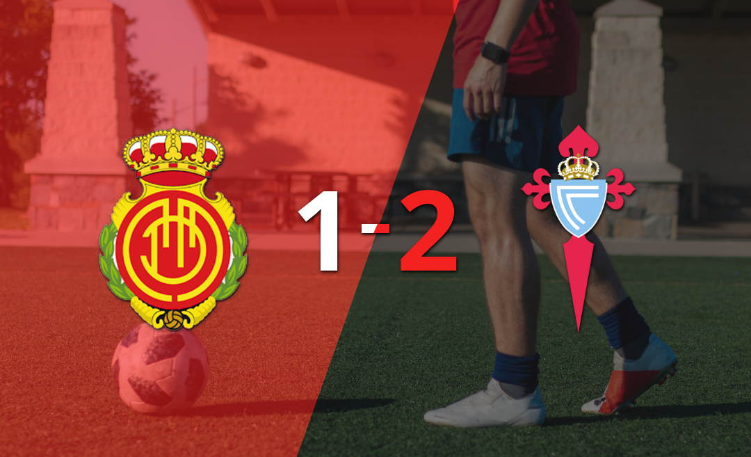 Celta da vuelta el marcador y triunfa 2 a 1 sobre Mallorca