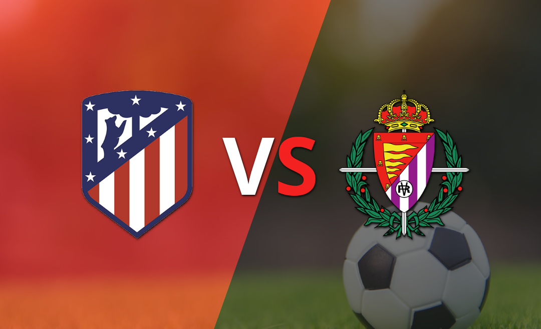 Atlético de Madrid golea a Valladolid en un entretenido encuentro