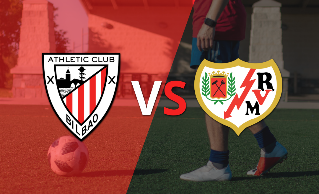 Athletic Bilbao lo dio vuelta y gana 2 a 1 sobre Rayo Vallecano