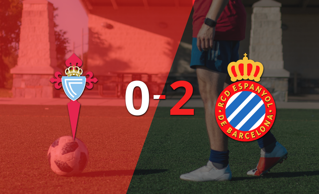 Con dos goles de Roberto Fernández, Espanyol venció a Celta