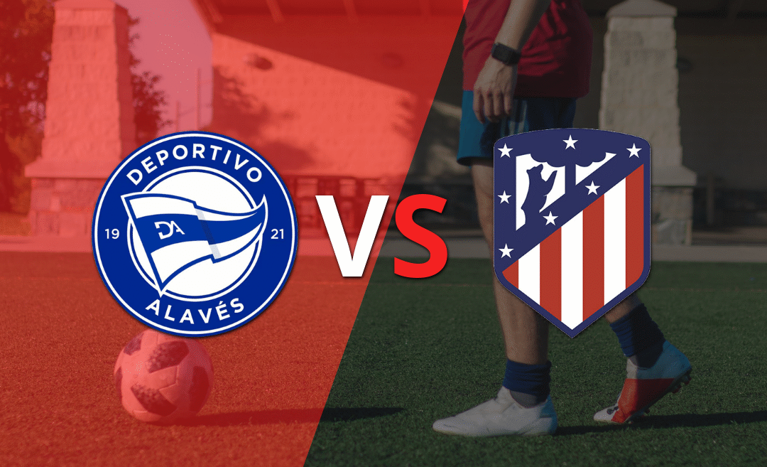 Inicia el segundo tiempo sin goles entre Alavés y Atlético de Madrid