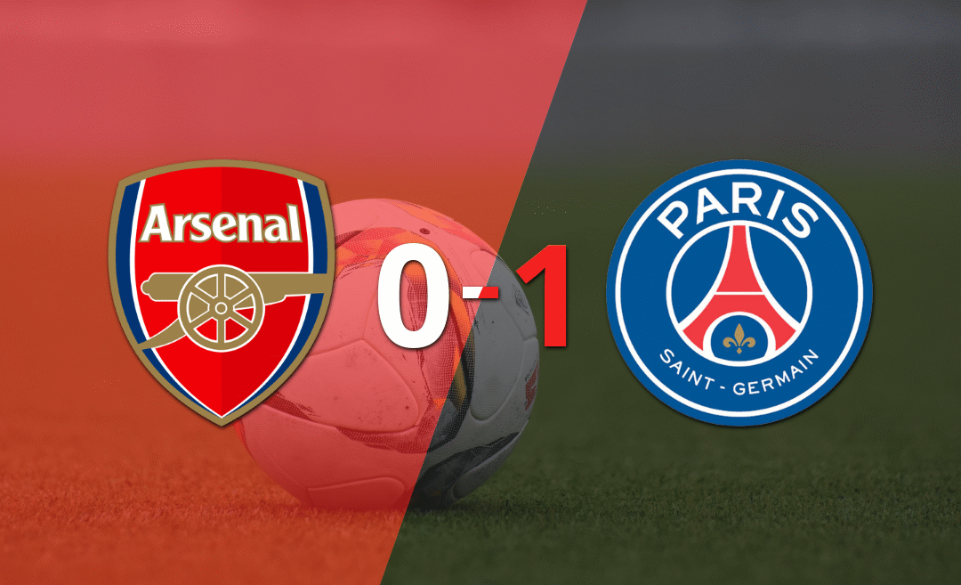 En el partido de ida, PSG gana 0-1 a Arsenal