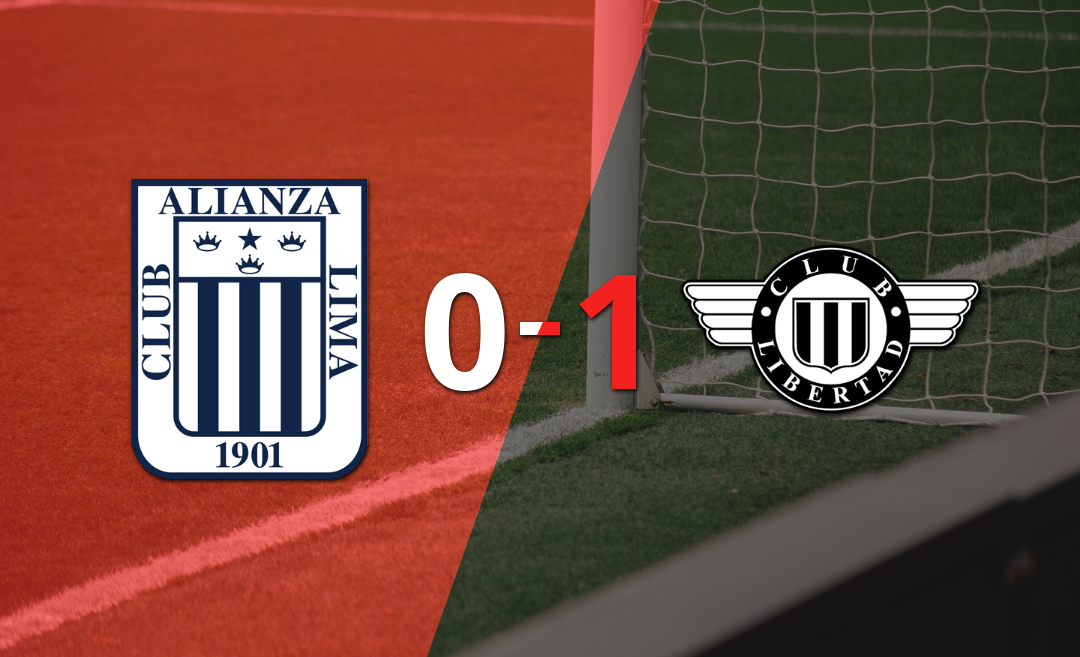 Gustavo Aguilar le dio la victoria a Libertad ante Alianza Lima