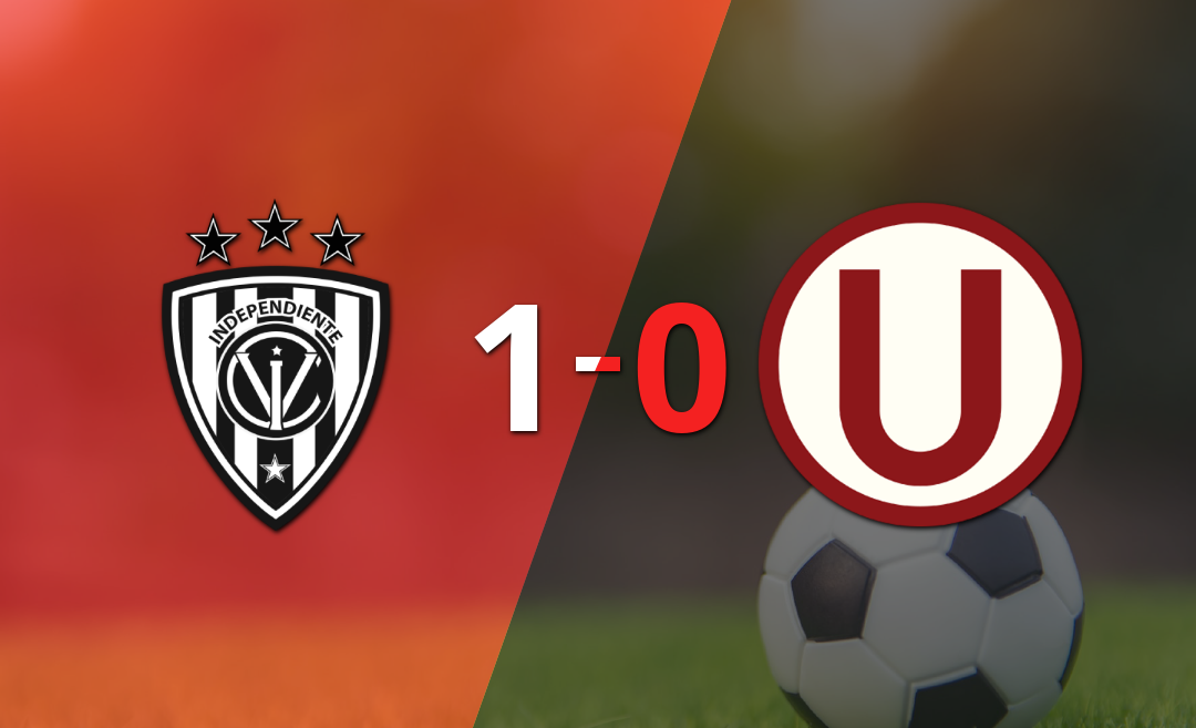 Independiente del Valle derrotó 1-0 a Universitario con un gol de Jordy Alcívar