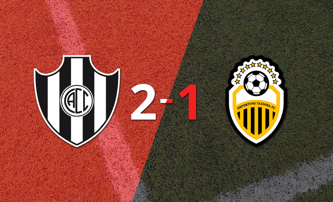 Central Córdoba (SE) obtiene una victoria 2-1 contra Táchira