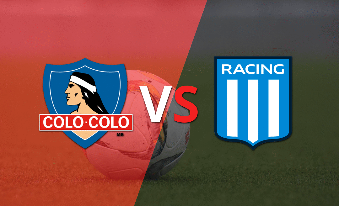 Colo Colo busca mantener la ventaja ante Racing Club en la etapa complementaria