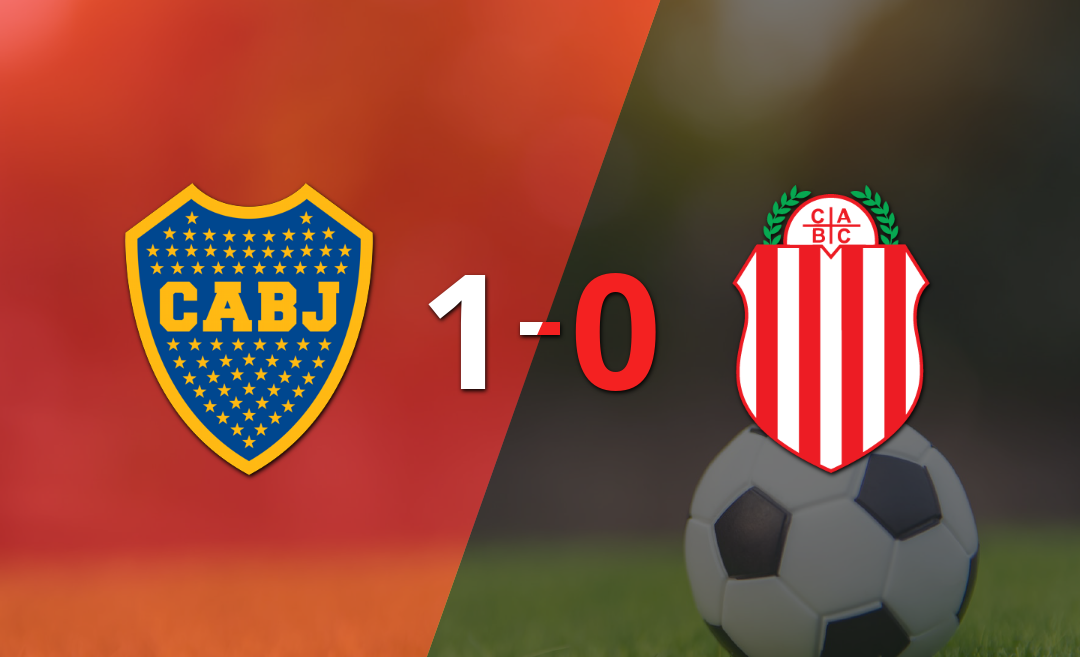 Boca Juniors derrotó 1-0 a Barracas Central con un gol de Rodrigo Battaglia
