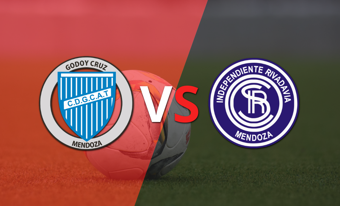 Independiente Riv. (M) empató el partido ante Godoy Cruz