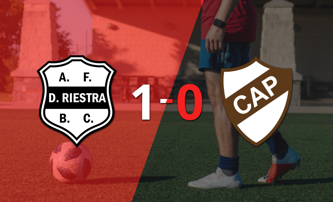 A Dep. Riestra le alcanzó con un gol para derrotar a Platense en el estadio Guillermo Laza