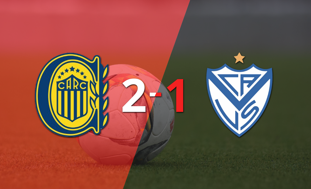 Rosario Central supera por 2-1 a Vélez con gol agónico tras dar vuelta el partido