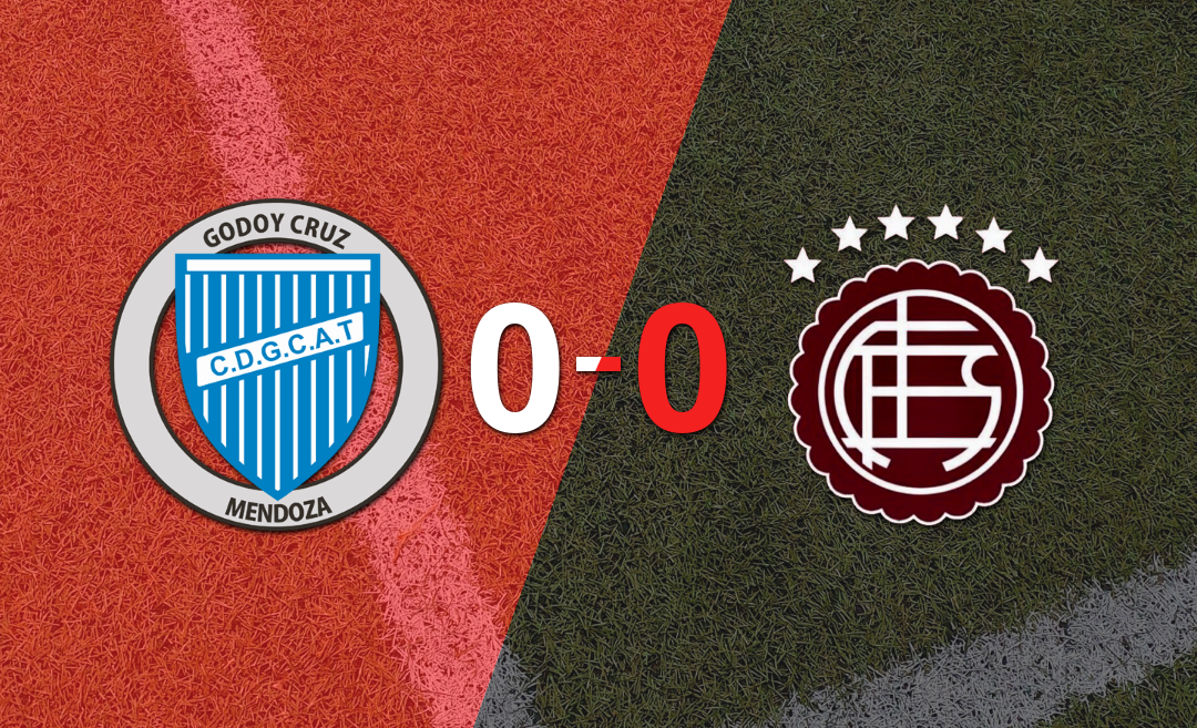Godoy Cruz y Lanús no se hicieron daño y empataron sin goles