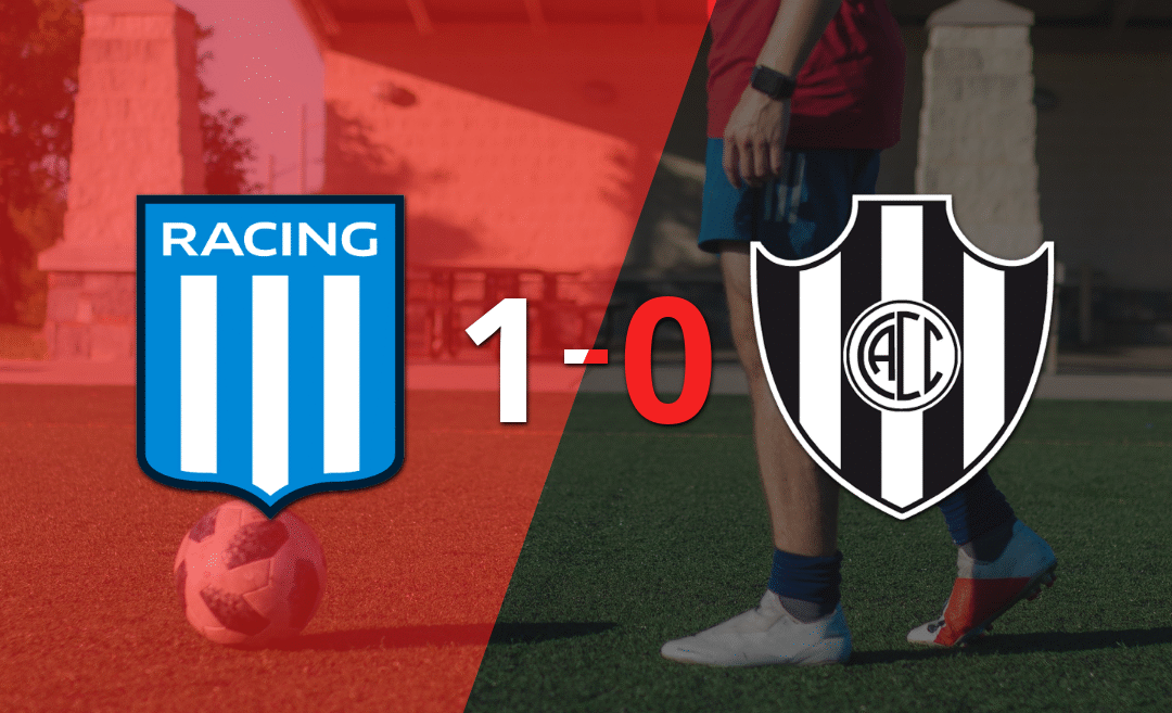 A Racing Club le alcanzó con un gol para derrotar a Central Córdoba (SE) en el estadio el Cilindro