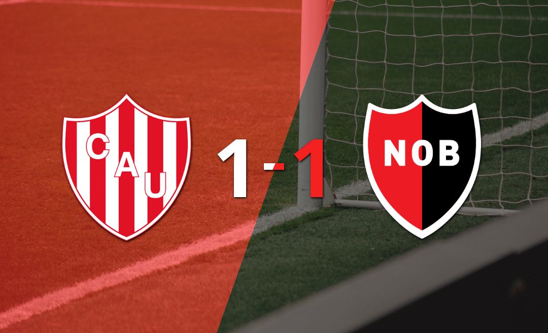 Newell`s rescata un empate ante Unión gracias a un autogol de Franco Pardo