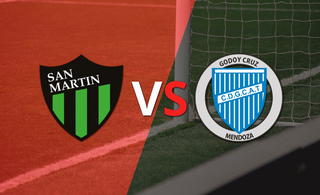 ¡Arranca la etapa complementaria! San Martín (SJ) lleva la ventaja con un marcador 1-0 sobre Godoy Cruz