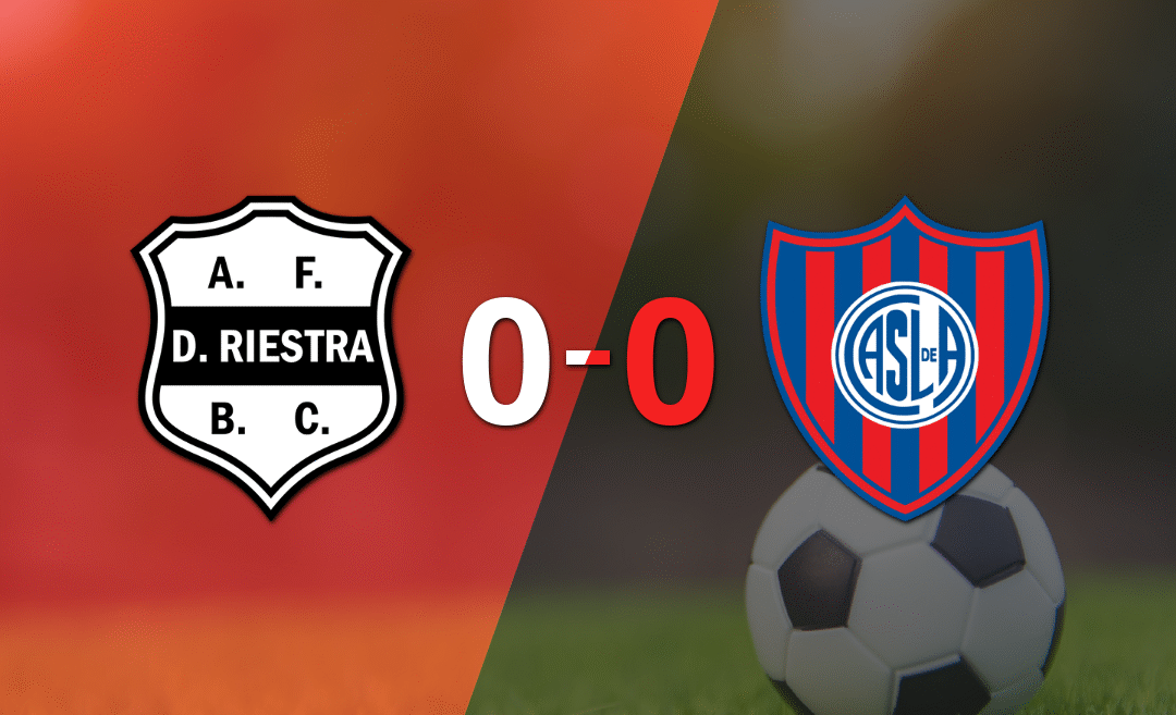 Dep. Riestra y San Lorenzo empataron sin goles