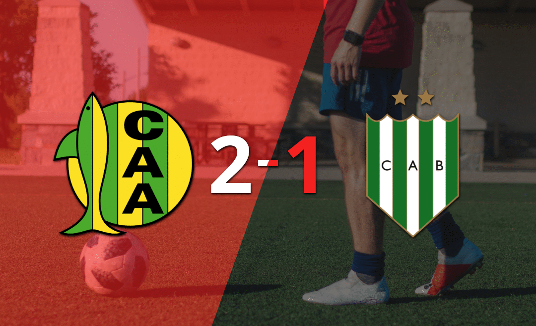 Banfield no pudo con Aldosivi y cayó por 2-1 tras gol agónico
