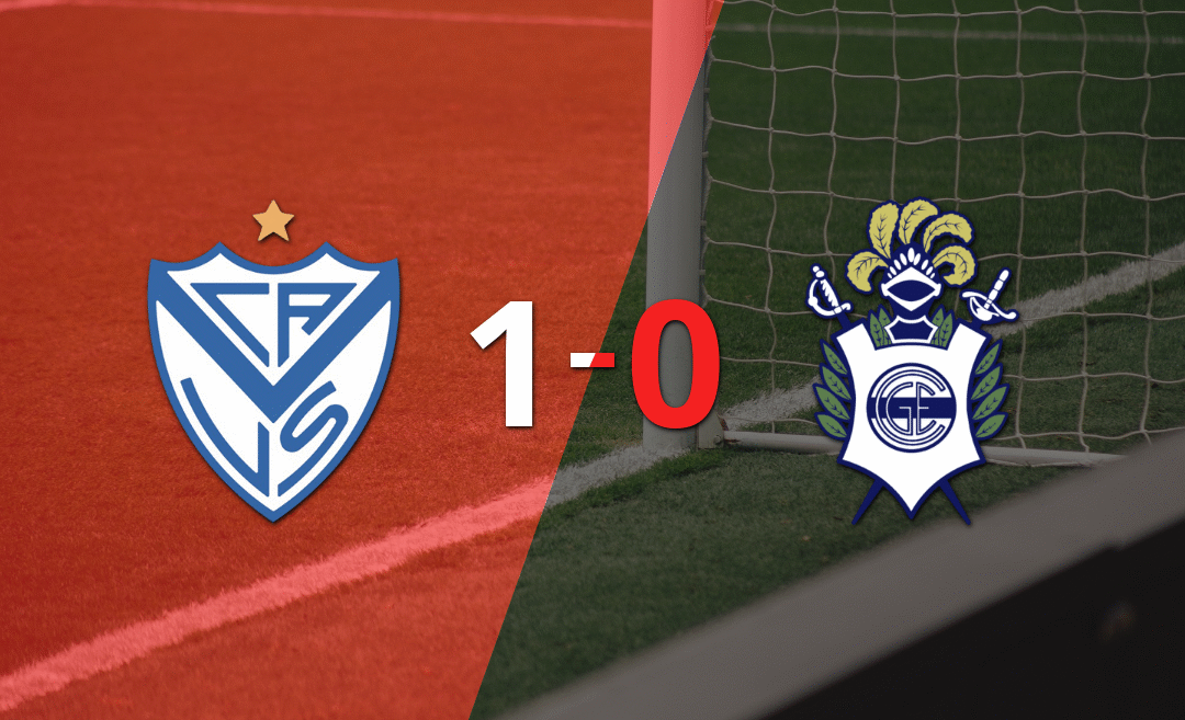 Con un solo gol, Vélez derrotó a Gimnasia en el el Fortín