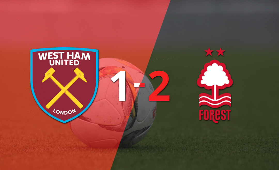 Nottingham Forest celebra con un sufrido 2-1 ante West Ham United, gracias a un gol agónico