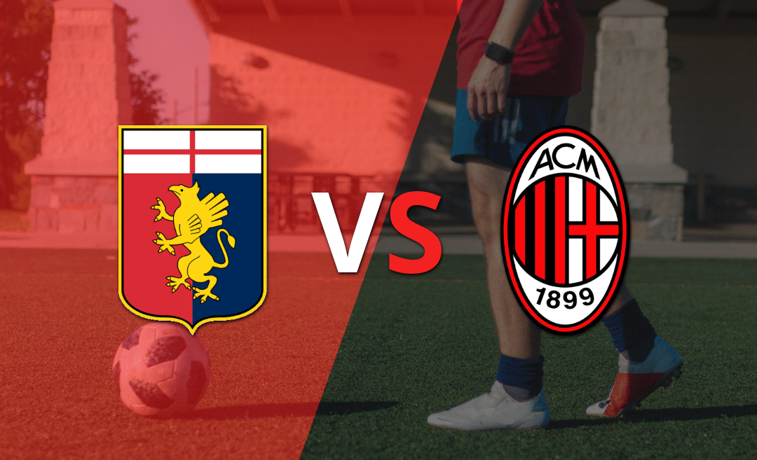 Genoa y Milan llegan al entretiempo sin goles