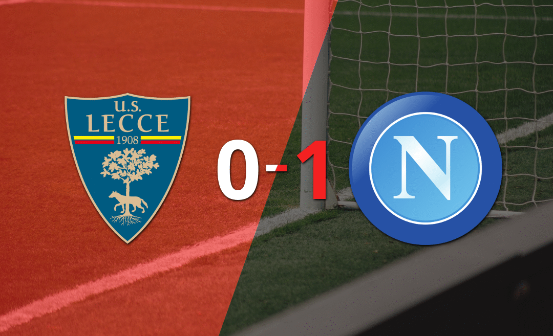 Lecce sufrió una derrota por 1-0 ante Napoli con el gol de Giacomo Raspadori