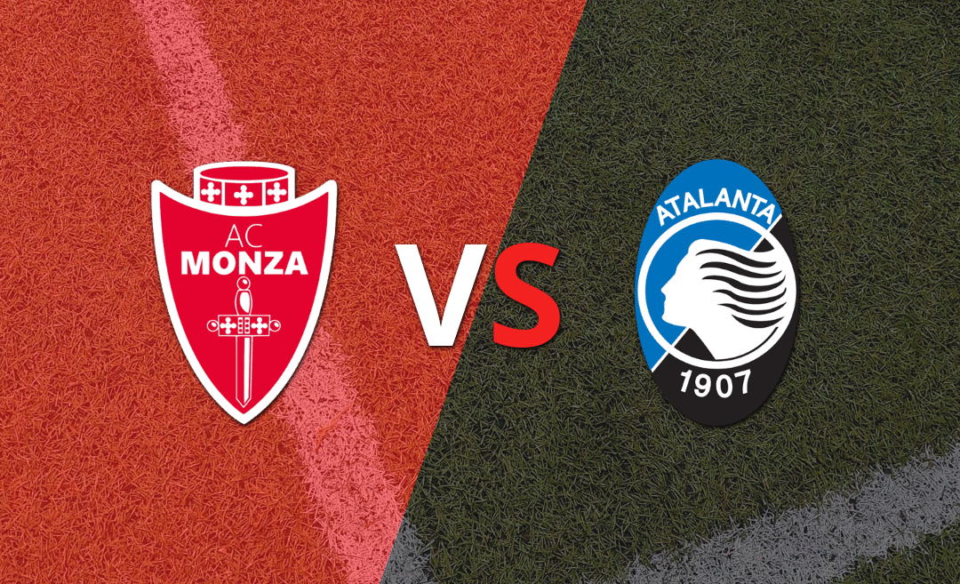 Atalanta vs Monza se van al descanso con un marcador 2-0