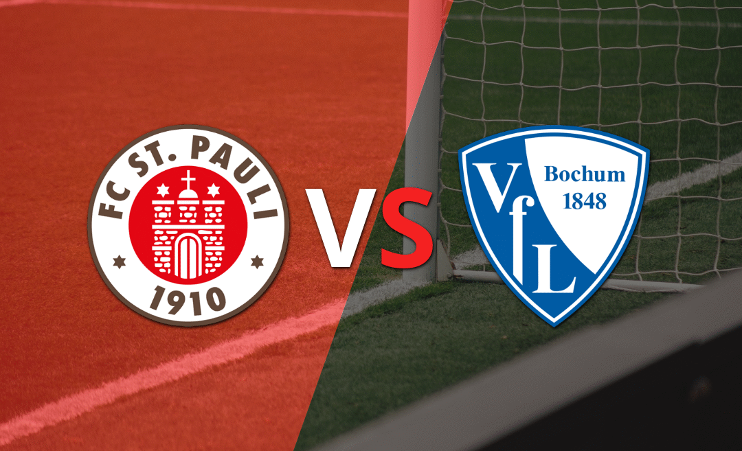 Victoria parcial de Bochum sobre FC St. Pauli por 2-0