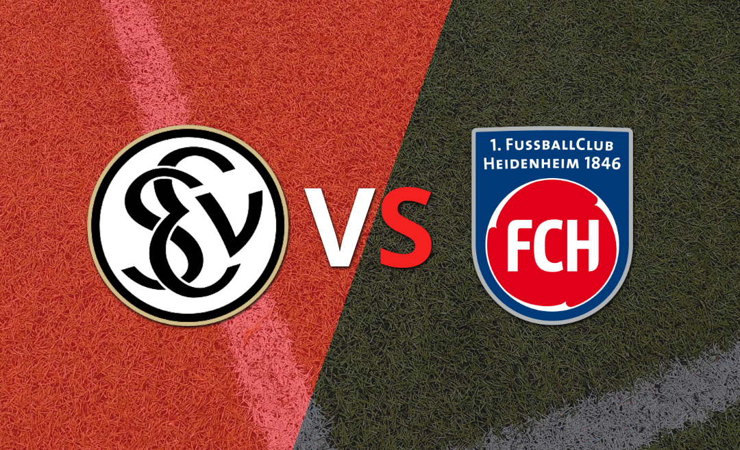 Elversberg se enfrenta ante la visita Heidenheim por el descenso