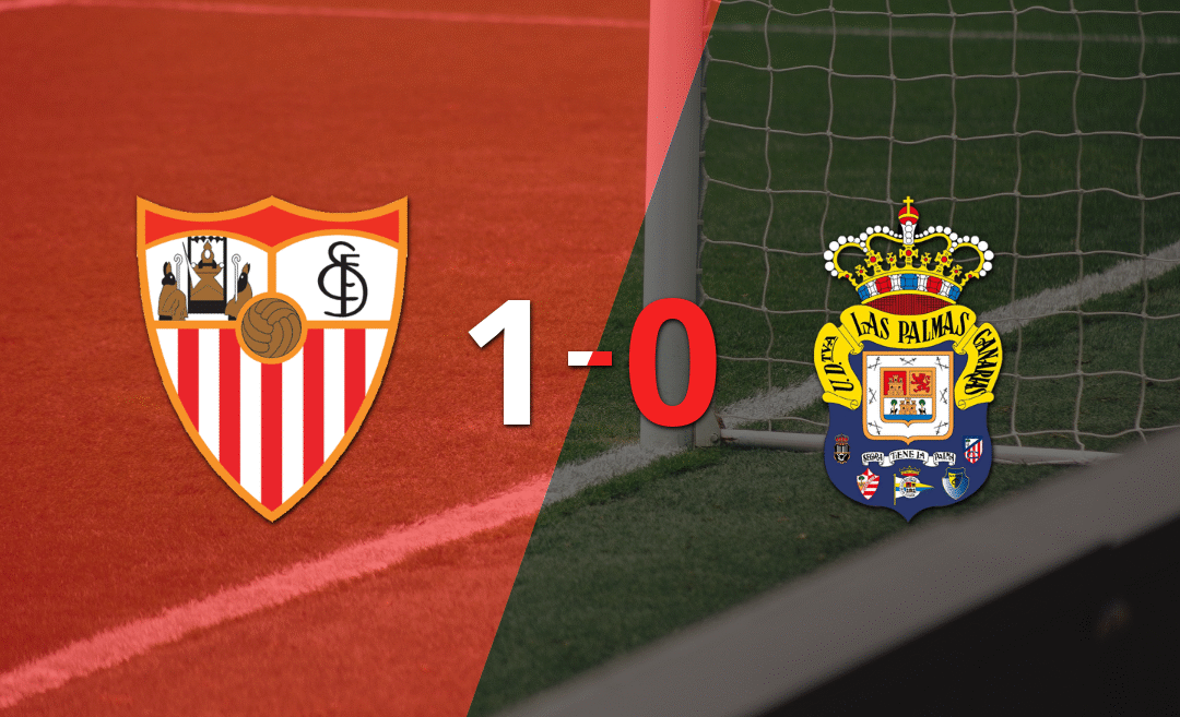 UD Las Palmas perdió 1-0 ante Sevilla