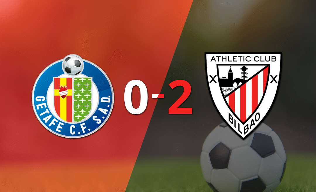 Athletic Bilbao da un golpe de autoridad venciendo a Getafe por 2 a 0