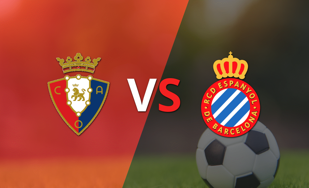 Espanyol buscará vencer su racha negativa ante Osasuna