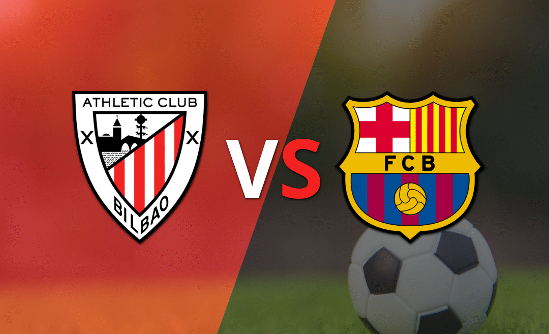 ¡Inició el complemento! Barcelona derrota a Athletic Bilbao por 2-0